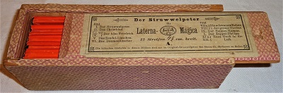 Struwwelpeter magic lantern slide
